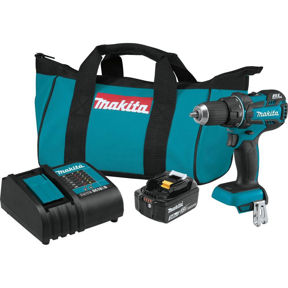 UPC 088381847285 product image for Makita 18-Volt LXT Lithium-Ion Compact Brushless Cordless 1/2 in. Driver-Drill K | upcitemdb.com