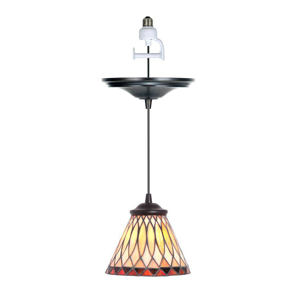 Worth Home Products Instant Pendant 1 Light Recessed Conversion Kit Antique Bronze Craftsman Style Shade Pkn 5215 The Depot - Outdoor Pendant Light Conversion Kit Worth Home Products Instant Pendant 1 Light Recessed Conversion Kit Antique Bronze Craftsman Style Shade Pkn 5215 The Depot - Outdoor Pendant Light Conversion Kit