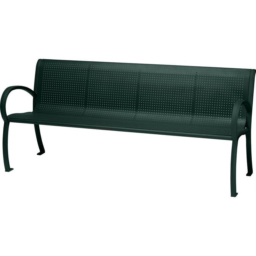 Tradewinds Tranquil 6 Ft Contract Patio Perforated Bench With