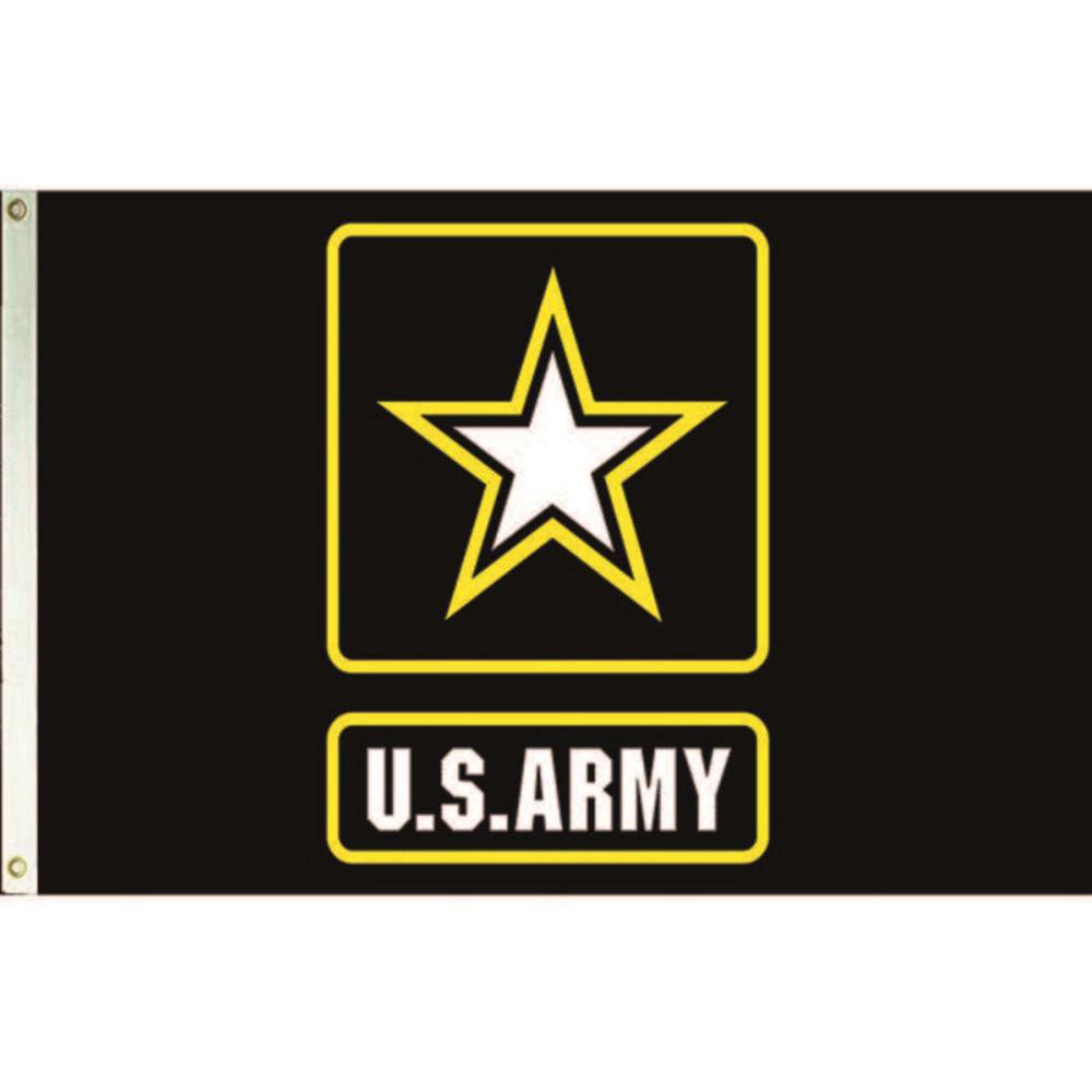 Annin Flagmakers 3 ft. x 5 ft. Nylon U.S. Army Star Logo Armed Forces