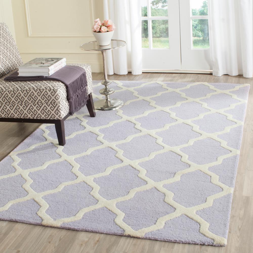 Lavender Area Rug Home Design Ideas And Pictures Safavieh Cambridge Lavender Ivory 8 Ft X 10 Area Rug