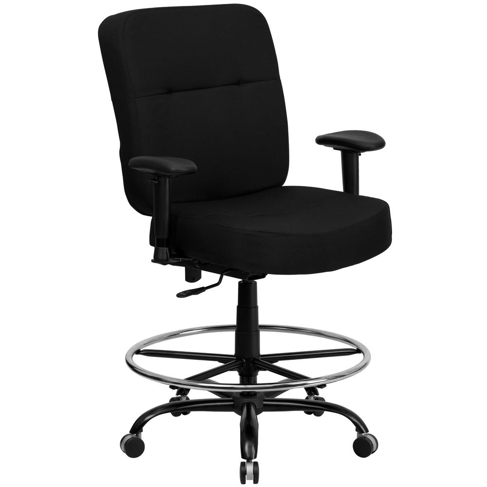 Flash Furniture Black Fabric Office Desk Chair Wl735sygbkad The Flash Furniture Black Fabric Office Desk Chair