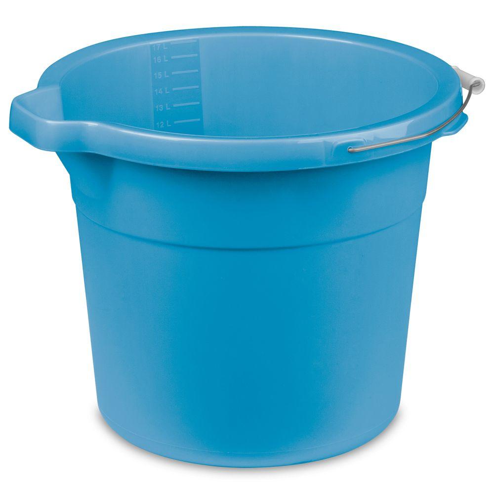 4.5 Gal. Spout Plastic Pail11254306 The Home Depot