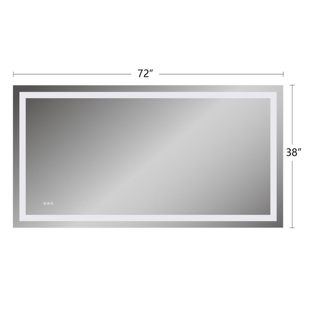CHIM LED I Theater Bathroom Mirror Hollywood Mirror illuminated mirror made to measure