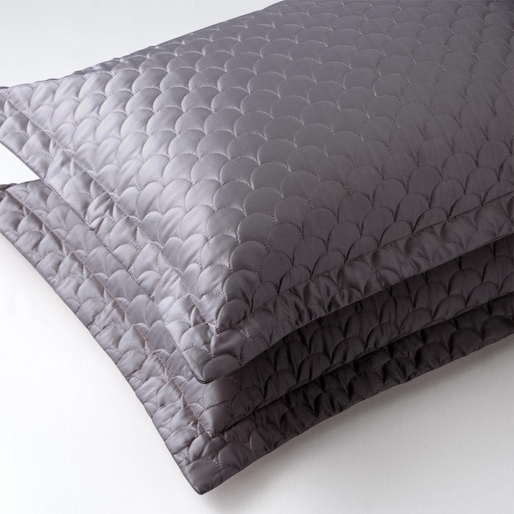 Nikki Chu Charcoal Standard Pillow Cover Sh000562 S Charcoal The
