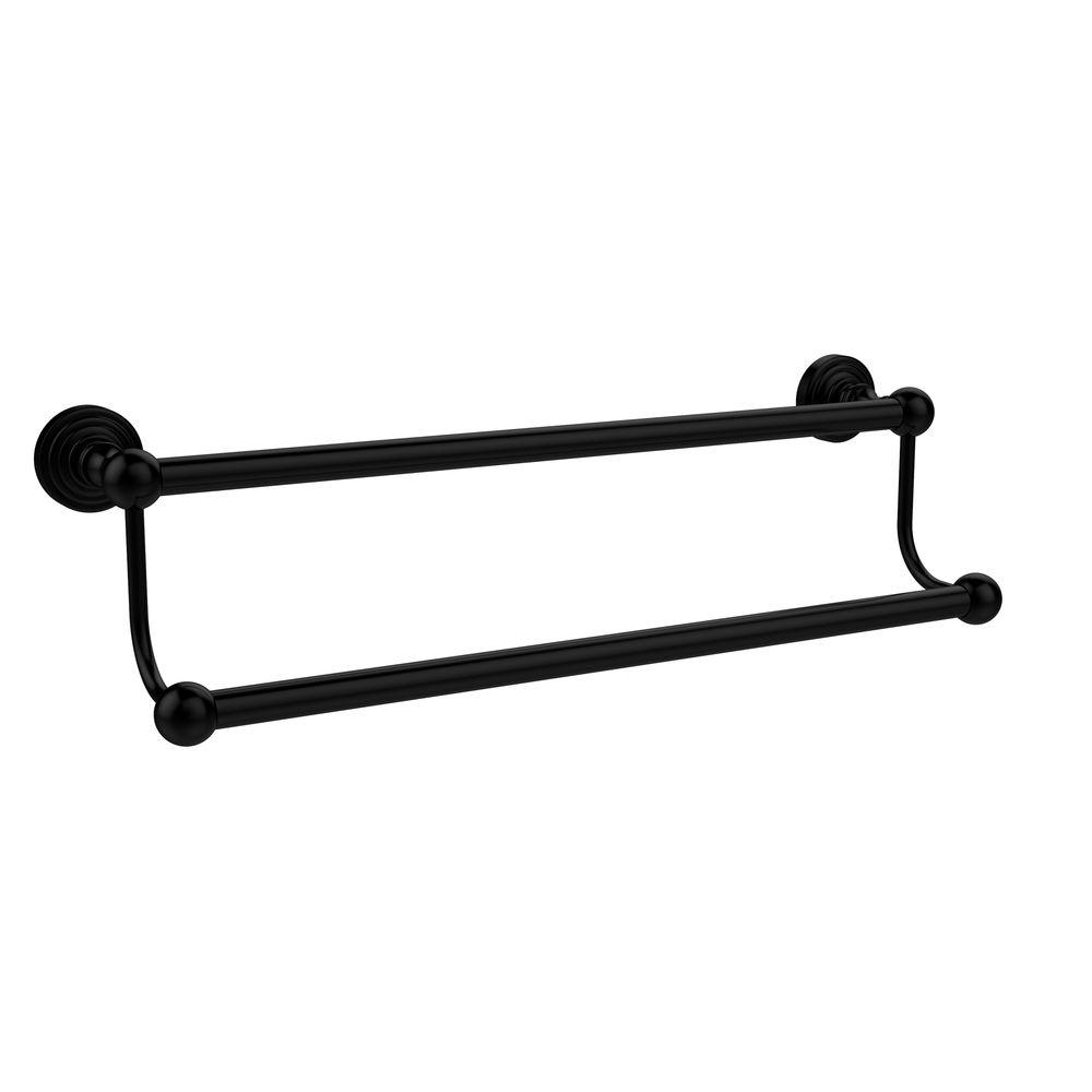 Allied Brass R-41/30-BKM 30-Inch Towel Bar， Matte Black＿並行輸入