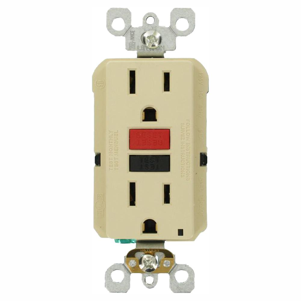 15 amp Ivory Electrical Outlets & Receptacles Wiring Devices