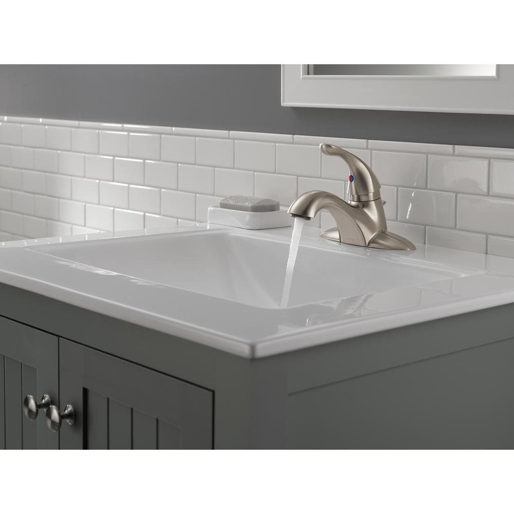 Delta Classic 4 In Centerset Single Handle Bathroom Faucet With