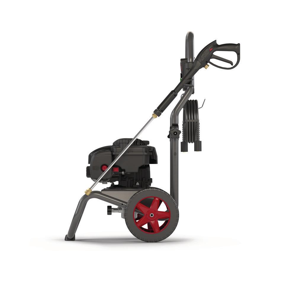 Briggs 2200 Psi 1 9 Gpm Cold Water Gas Pressure Washer With B S 550e Engine And Quick Connect Spray Tips 020769 The Home Depot