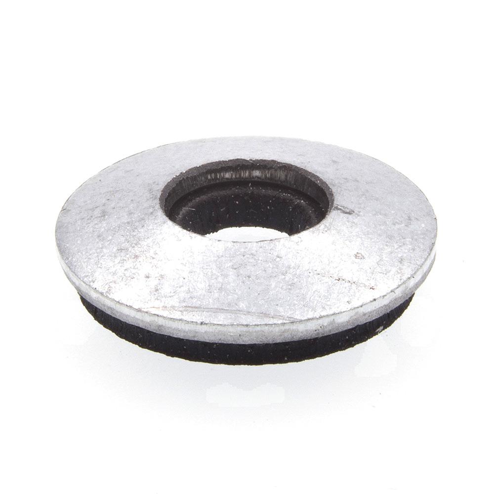 PrimeLine 8 x 1/2 in. O.D. Galvanized Steel Bonded Sealing Washers