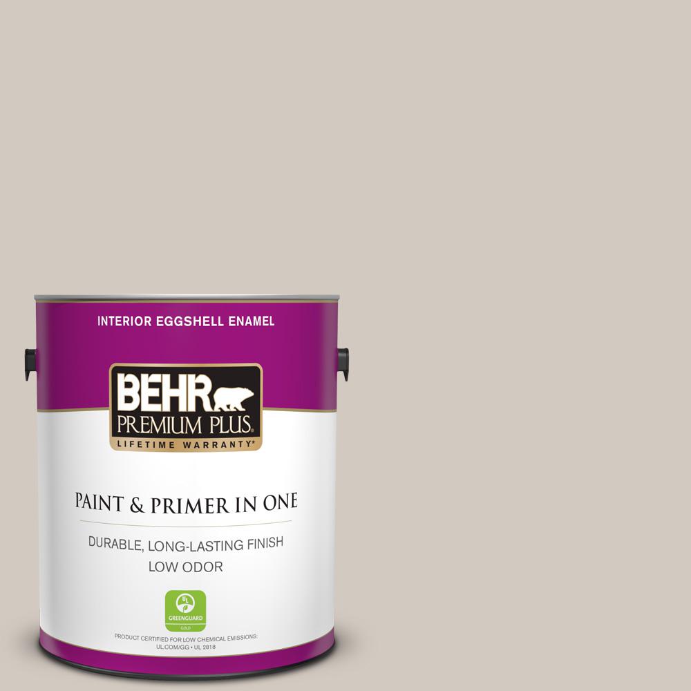 Behr Premium Plus 1 Gal N220 2 Ashen Tan Eggshell Enamel Low Odor Behr Premium Plus 1 Gal N220 2 Ashen Tan Eggshell Enamel Low Odor