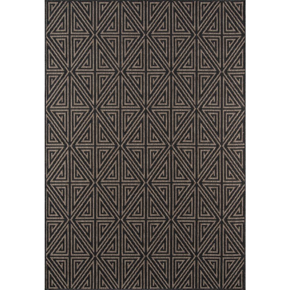 Black Outdoor Rugs The Home Depot Baja Charcoal 8 Ft X 11 Indoor Outdoor Area Rug