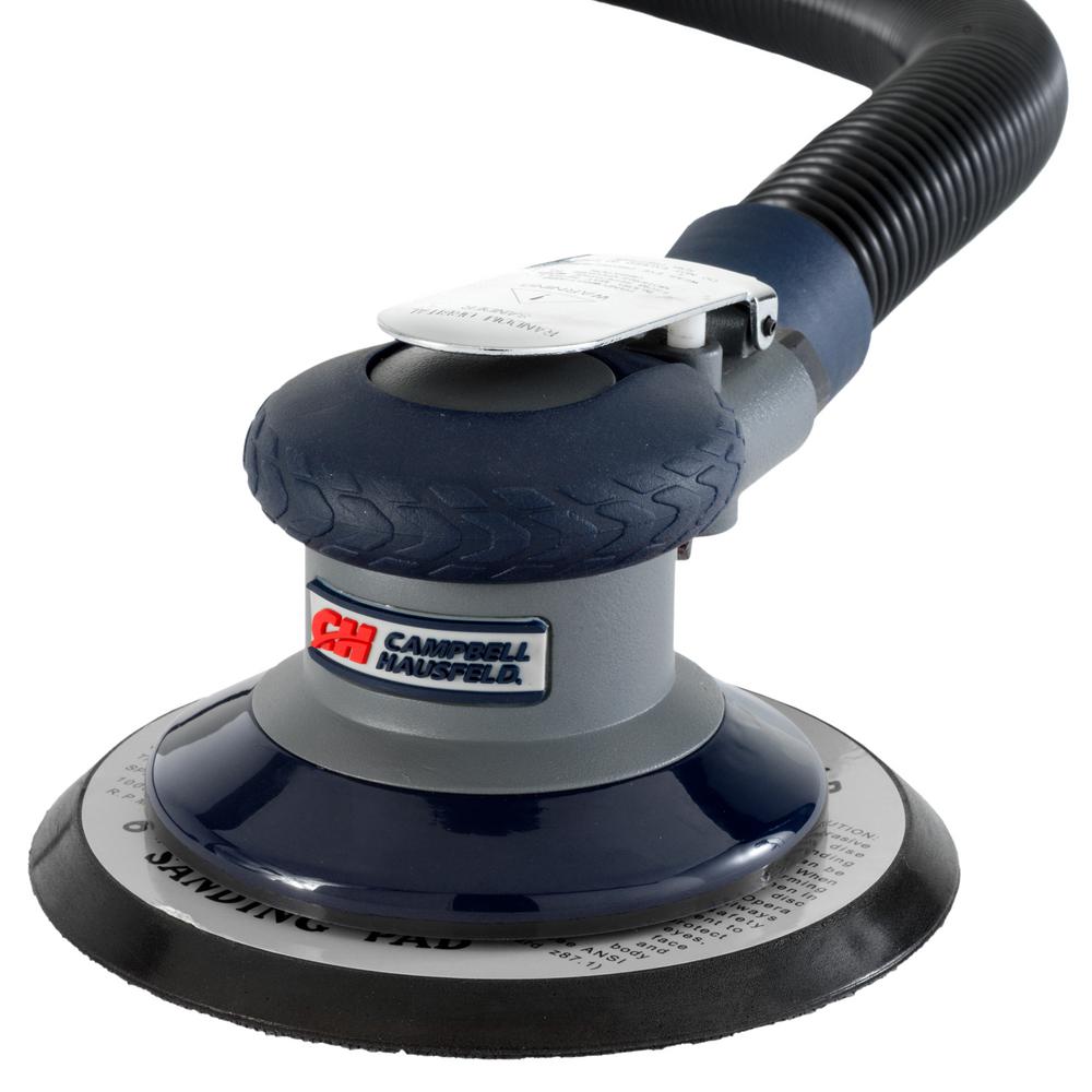 6 in. Random Orbit Palm Sander Get Stuff Done w/ Air Flow Adjustment By