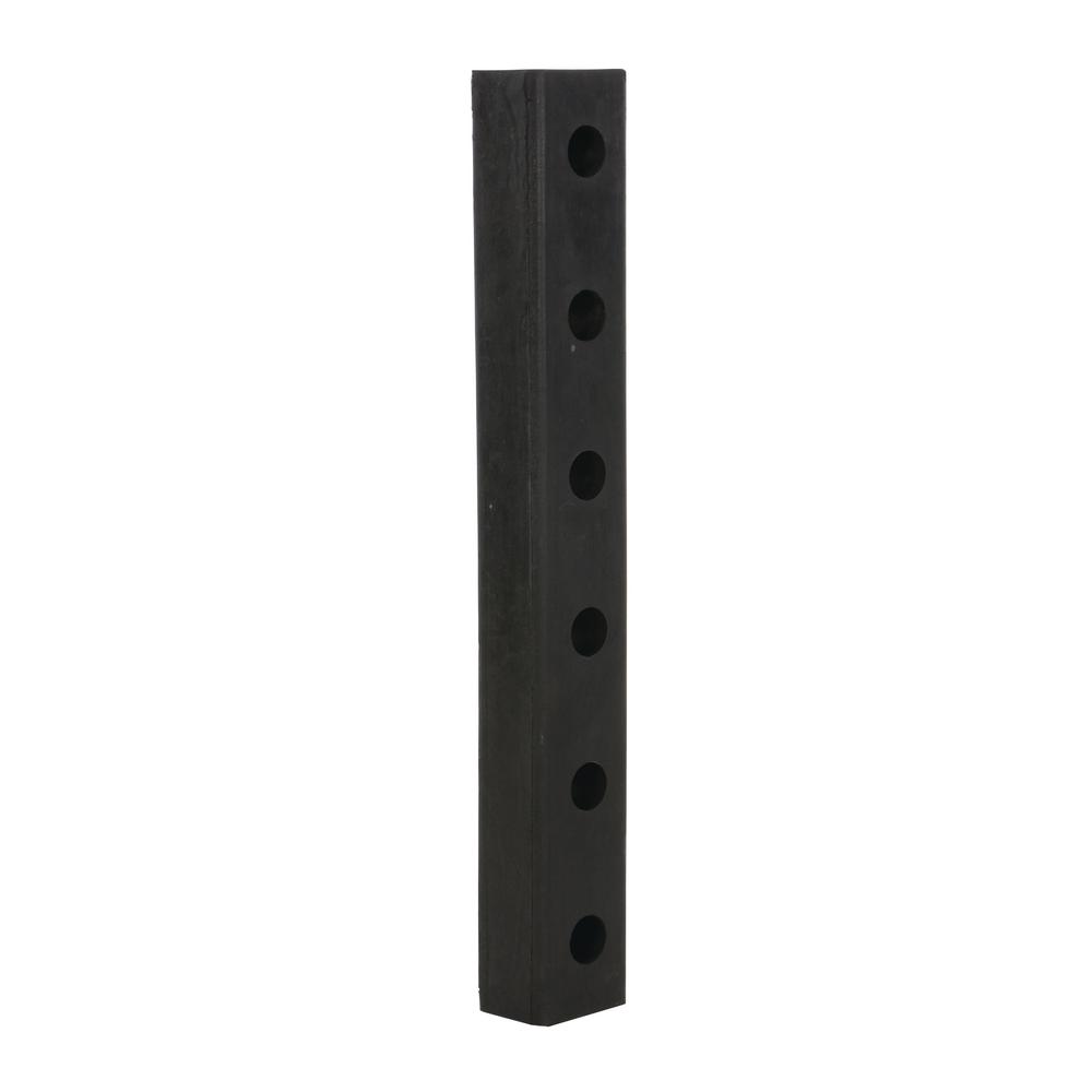 Vestil One 30 inch Hardened Molded Rubber Bumper by Vestil