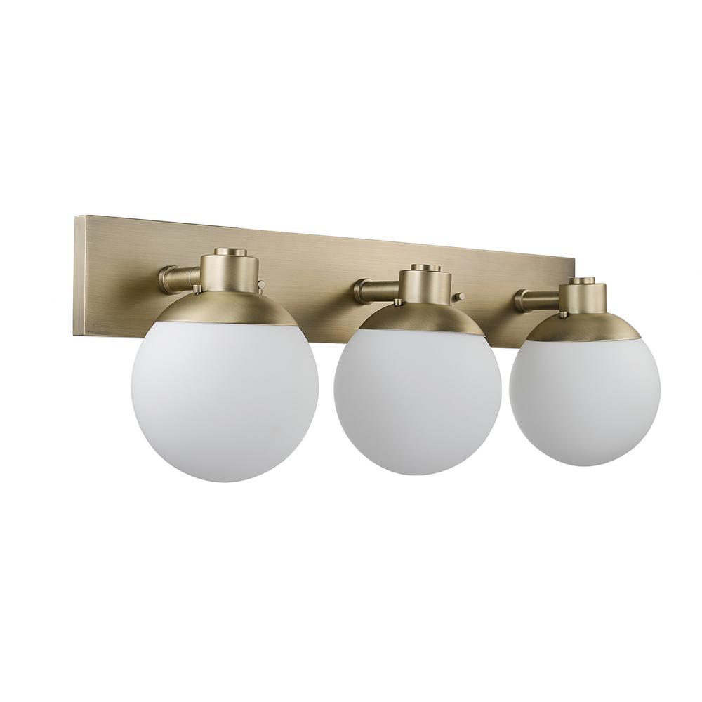 GTIN 058219514795 - Globe Electric Portland 31.5 in. 3-Light Brass