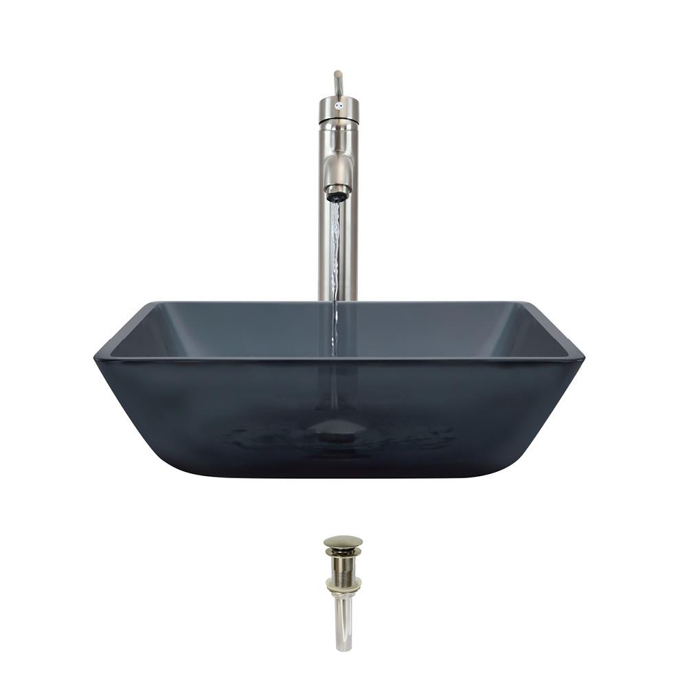 JSG Oceana Pebble Vessel Sink in Black Nickel005303022 The Home Depot