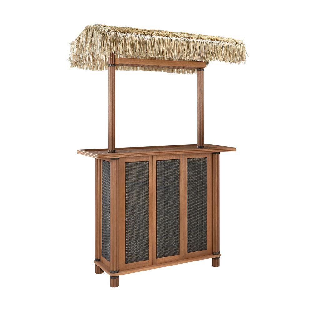 Yes No Additional Features Wood Outdoor Bars Bar Furniture The Home Depot Wood Outdoor Bars, Outdoor Mini Bar Furniture