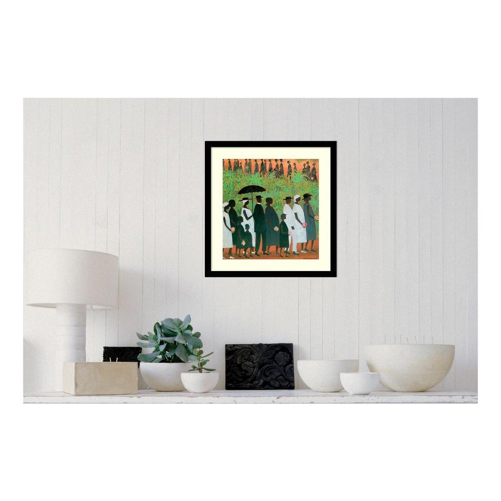 Amanti Art 20 In H X 20 In W Funeral Procession By Ellis Wilson Framed Print Wall Art Dsw3998256 The Home Depot