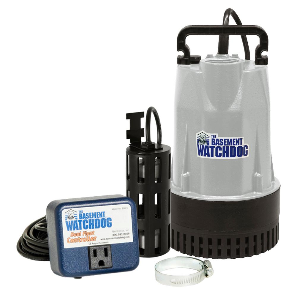 basement watchdog emergency battery backup sump pump