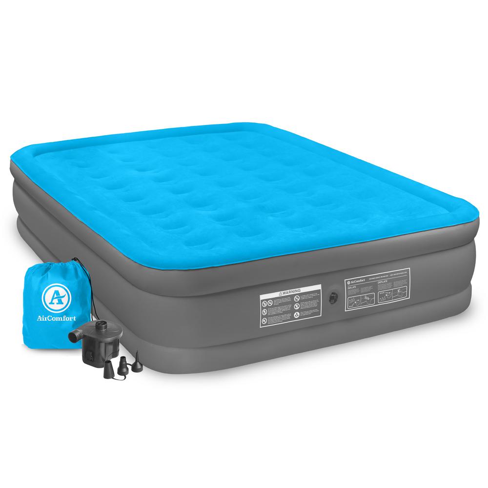 Air Comfort Camp Mate Queen Size Raised Air Mattress 6302QRB   The 