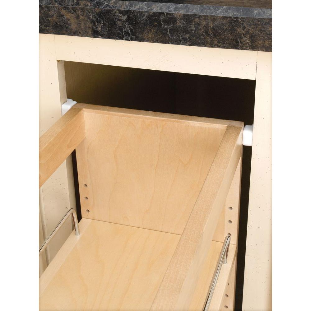 Rev A Shelf 25 5 In H X 8 W 21 75 D Pull Out Wood Base 21 75 In D Pull Out Wood Base