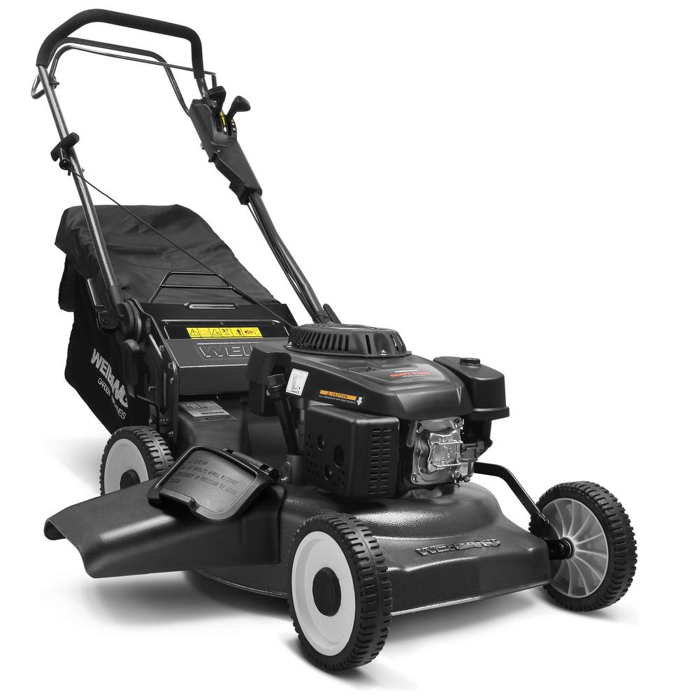 Gas Bagger Self Propelled Lawn Mowers Lawn Mowers The Home Depot