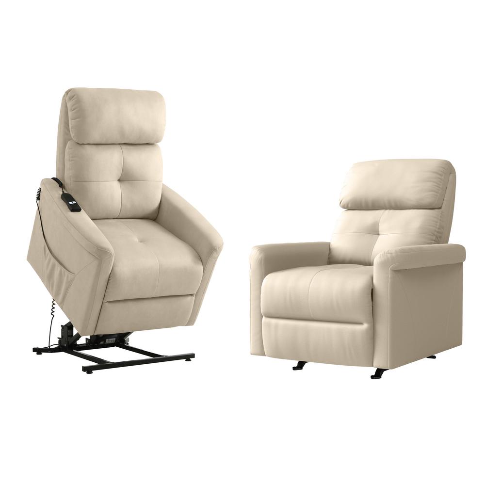 ProLounger Manual Rocker Recliner and Power Lift Recliner Chairs in