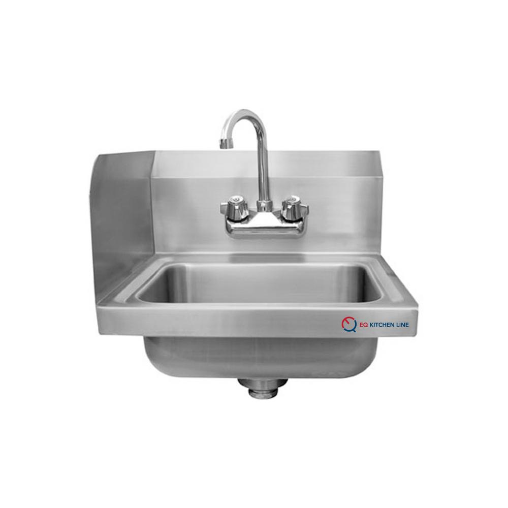 Freestanding Stainless Steel 12 In X 16 13 2 Hole Single Freestanding Stainless Steel 12 In X 16 13 2