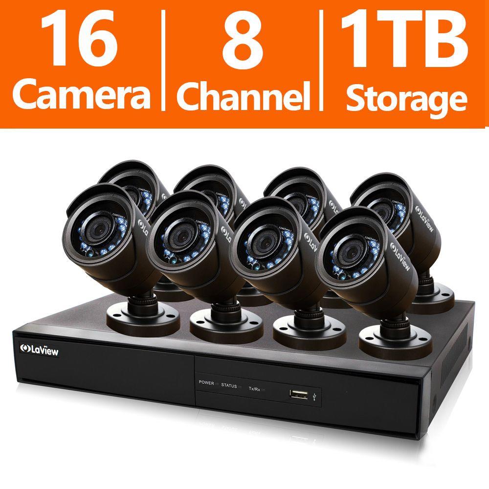 UPC 849897001918 product image for LaView Video Monitoring Systems 16-Channel 960H Indoor/Outdoor Surveillance Syst | upcitemdb.com