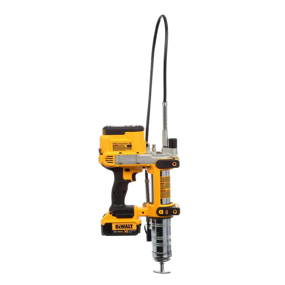 DEWALT Cordless Grease Gun Kit 20V MAX LithiumIon W/ Variable Speed