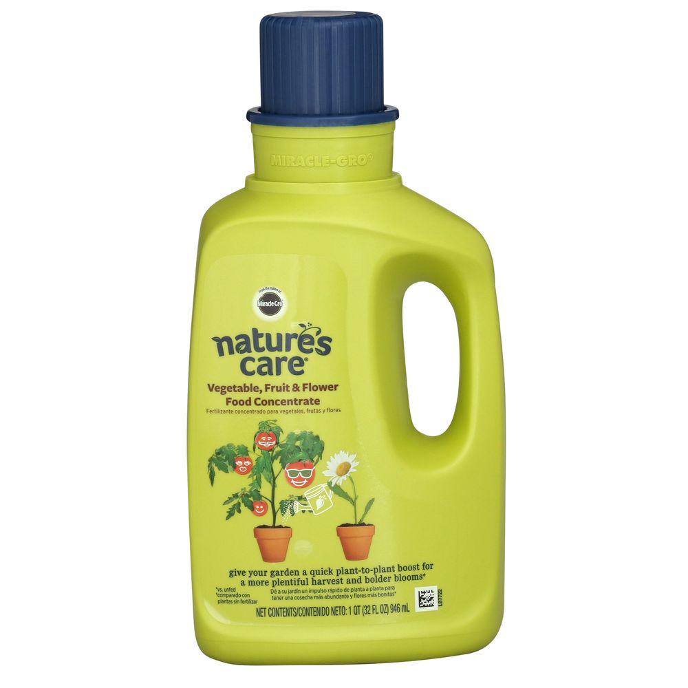 Nature's Care 32 oz. Vegetable, Fruit and Flower Food Concentrate