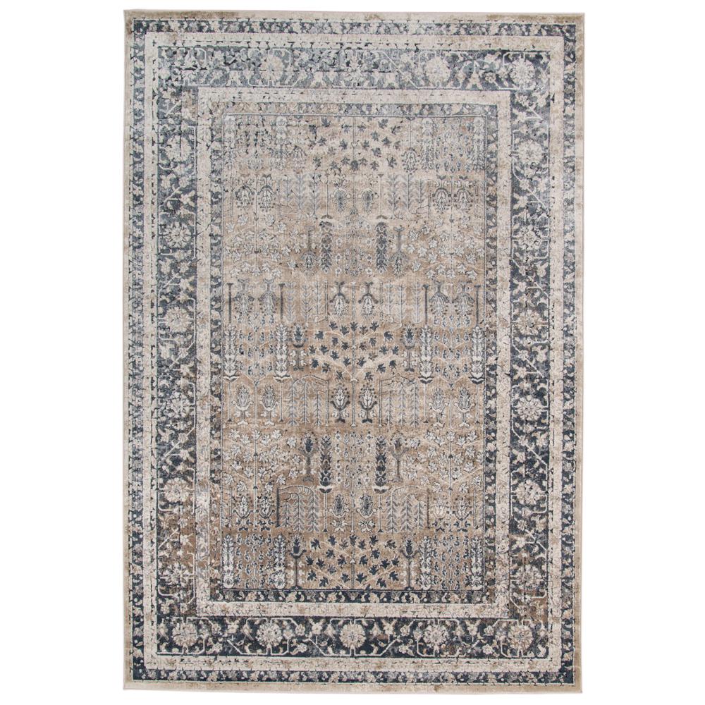 Amer Rugs Balpoma Beige Bordered 2 Ft X 3 Accent Rug