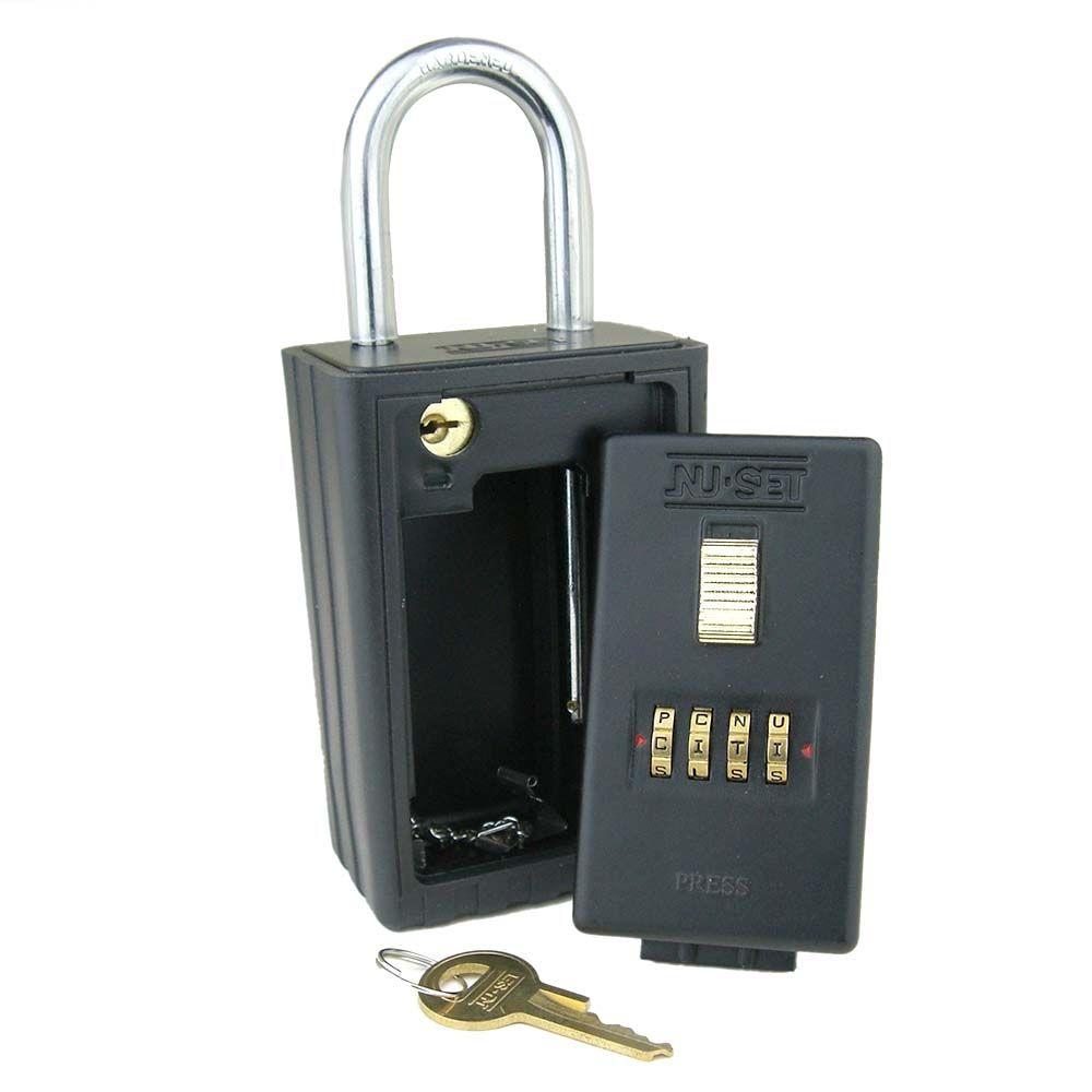 combination padlock with key