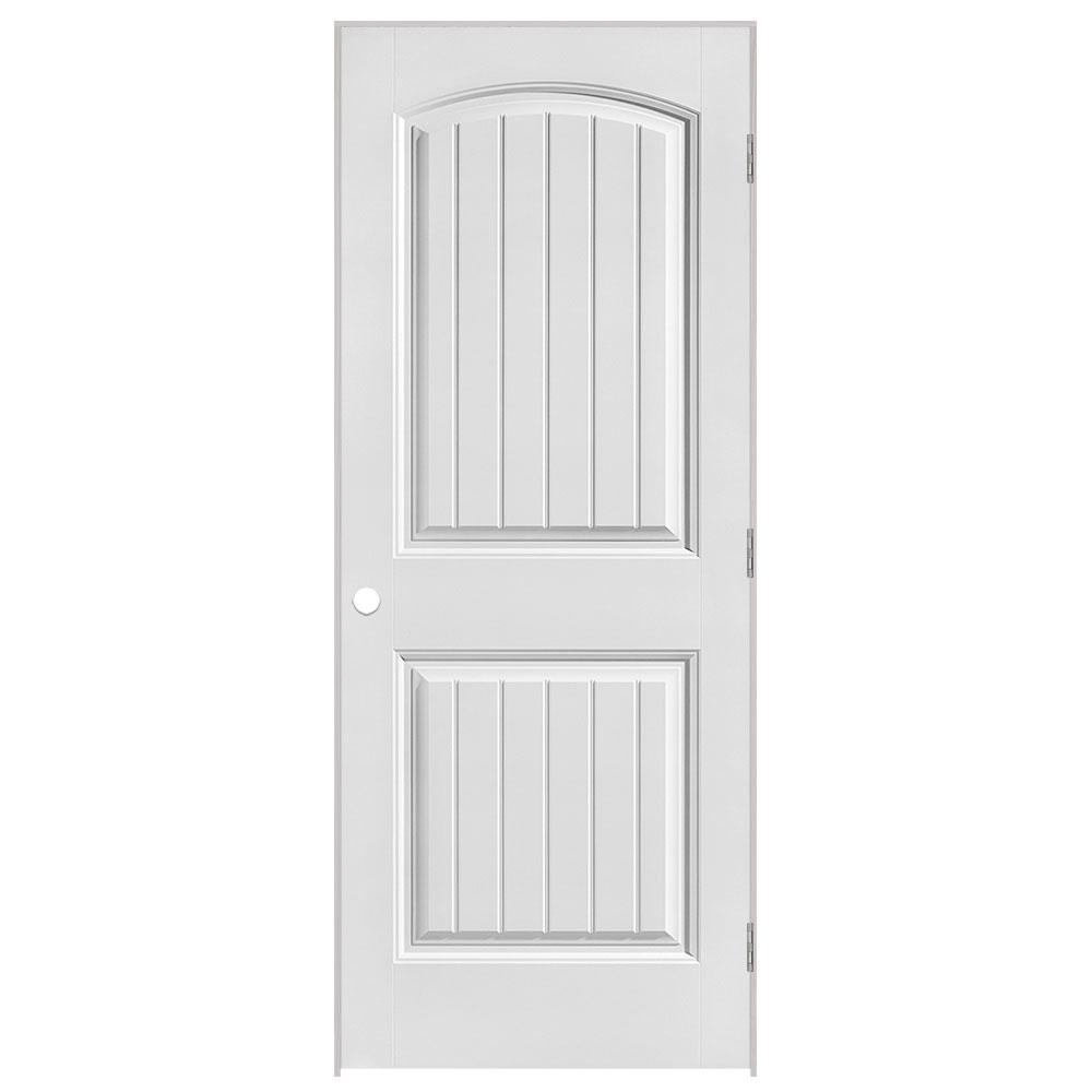 Masonite 36 In X 80 In Flush Hardwood Right Handed Solid Core