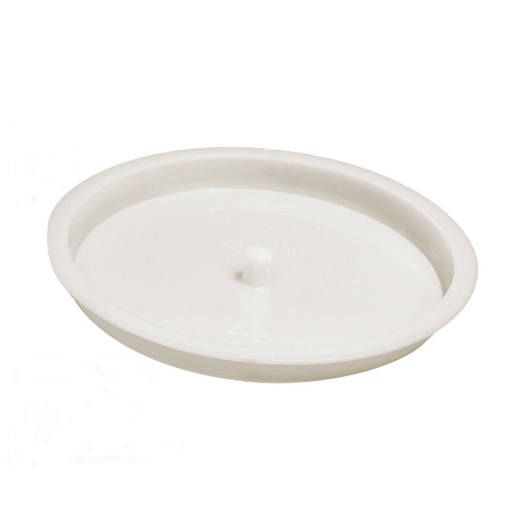 TestTite 4 in. Plastic PlugOn Test Cap (20Pack, Case of 17)85015