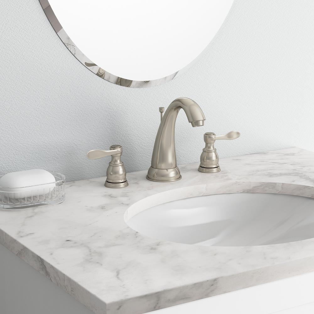 Delta Windemere 8 In Widespread 2 Handle Bathroom Faucet With