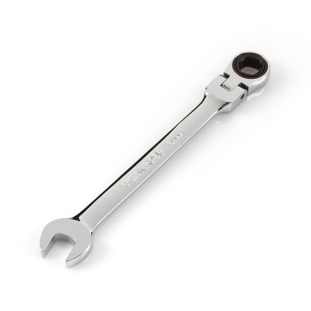 TEKTON 12 mm FlexHead Ratcheting Combination WrenchWRN57112 The
