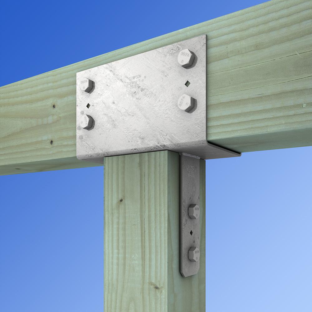 Column Cap Post Brackets Building Hardware The Home Depot