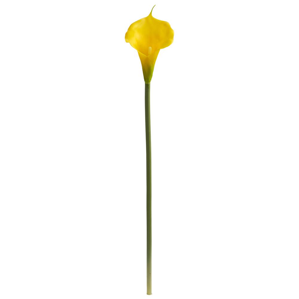 Red Nearly Natural 2113-S12-RD 19.5 Calla Lily Flower Artificial Plant