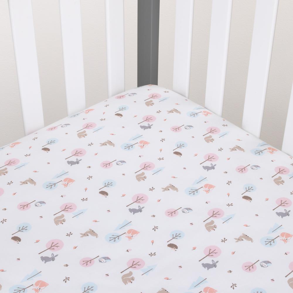 girl fitted crib sheets