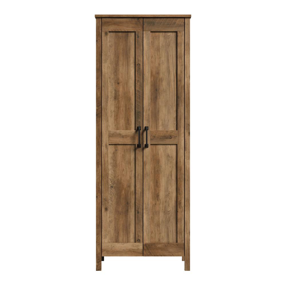 2 Door Storage Cabinet Rural Pine - Sauder