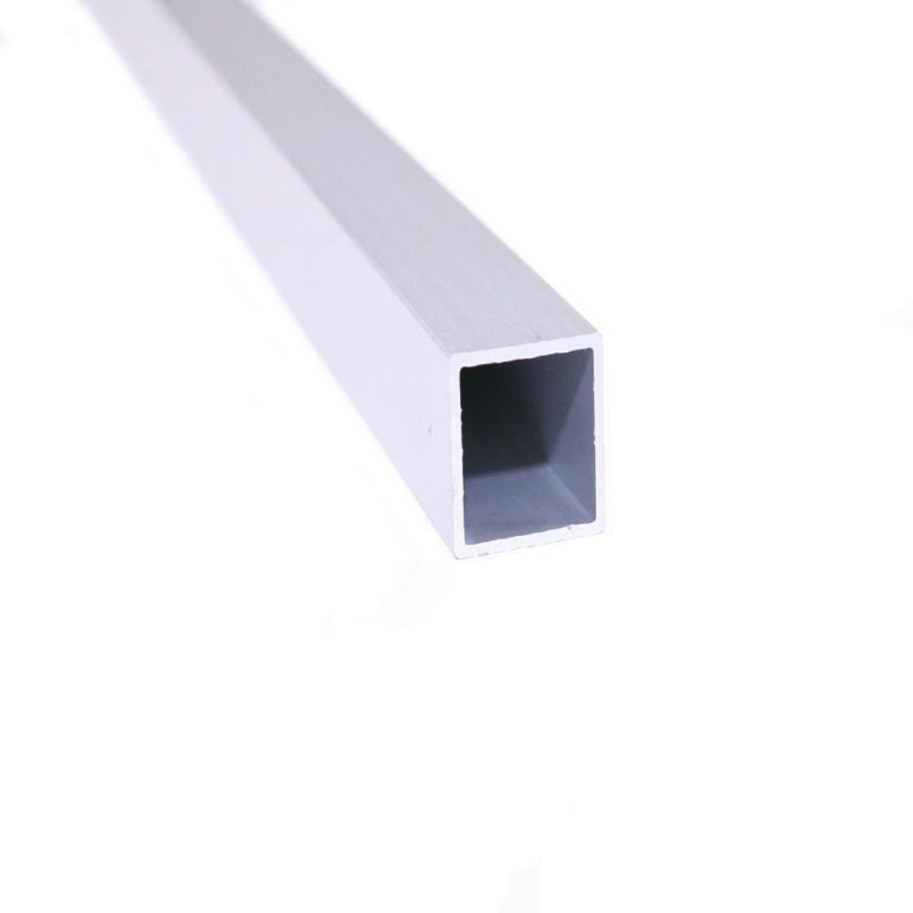 MD Building Products 1 in. x 72 in. Anodized Aluminum 0.063 in. Thick Square Tubing61317 The