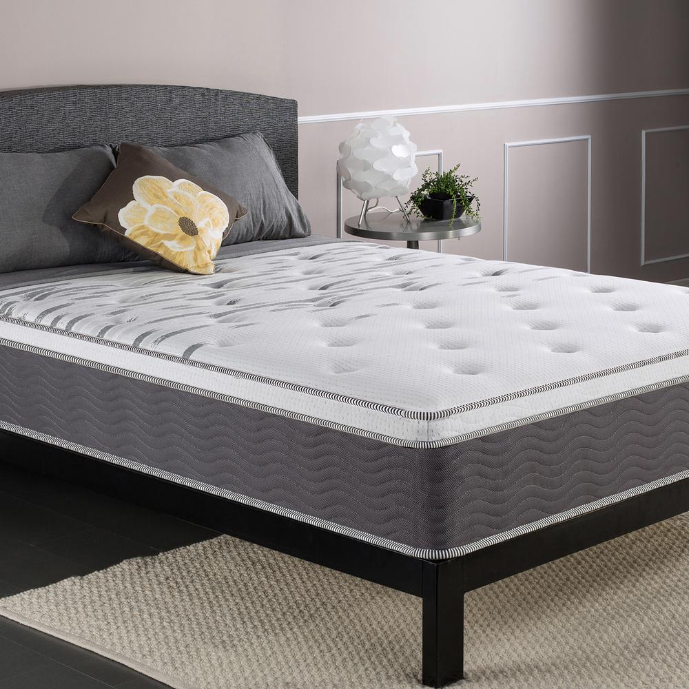 Zinus Performance Plus Extra Firm 12 in. Twin Spring Mattress HDPPSM