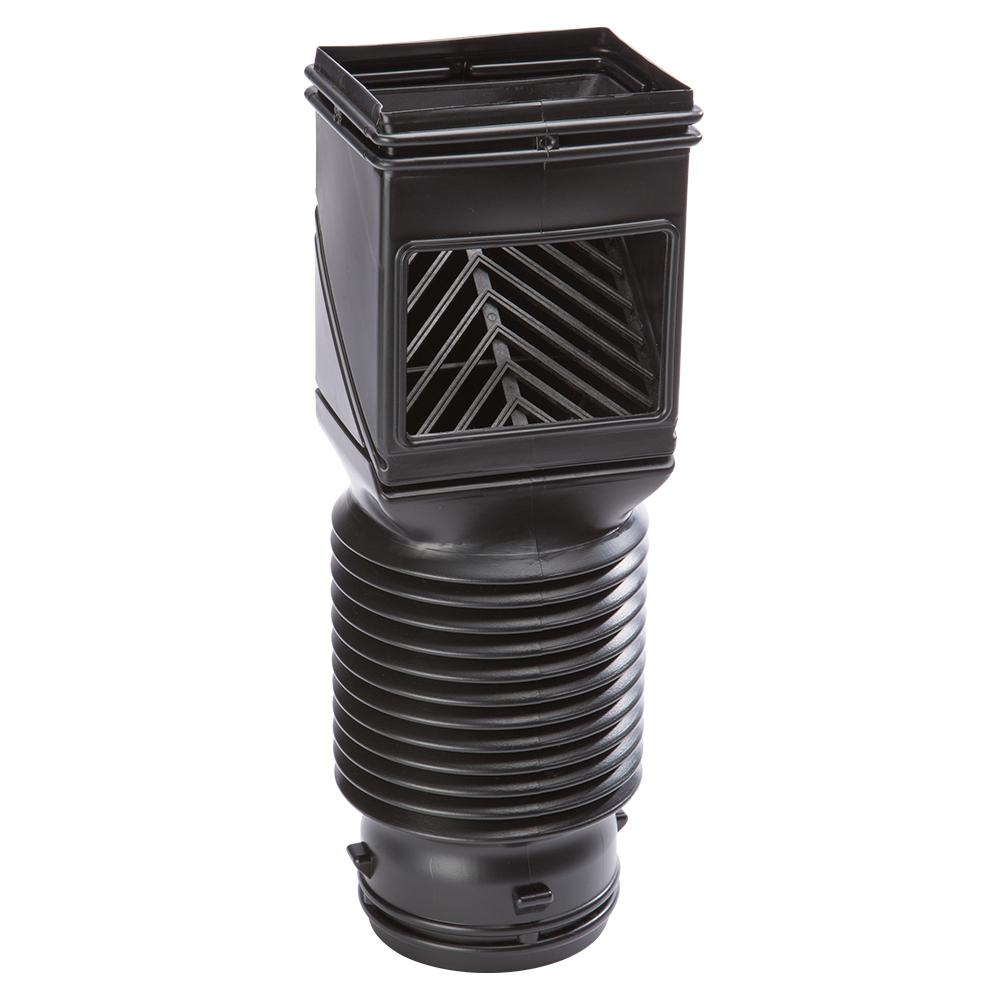 7 Amerimax 4400 Black InvisaFlow Downspout Filters for 2" x 3" Or 3" x 4"