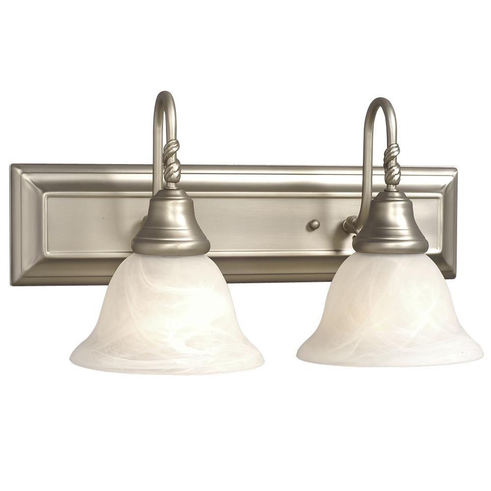 Feiss Bristol 3Light Pewter Vanity LightVS6703PW The Home Depot