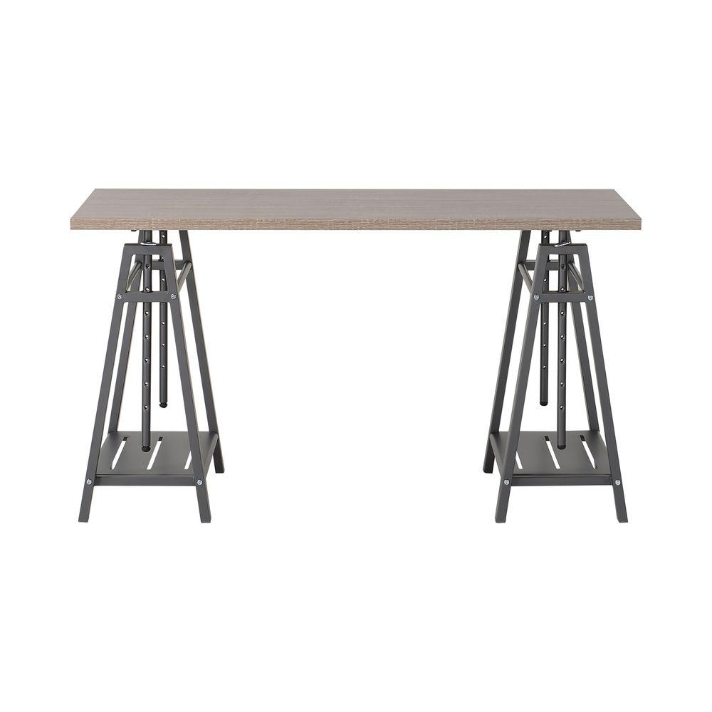 Homestar North America Llc Reclaimed Wood Desk Z1430261 The Home Depot Homestar North America Llc Reclaimed Wood Desk