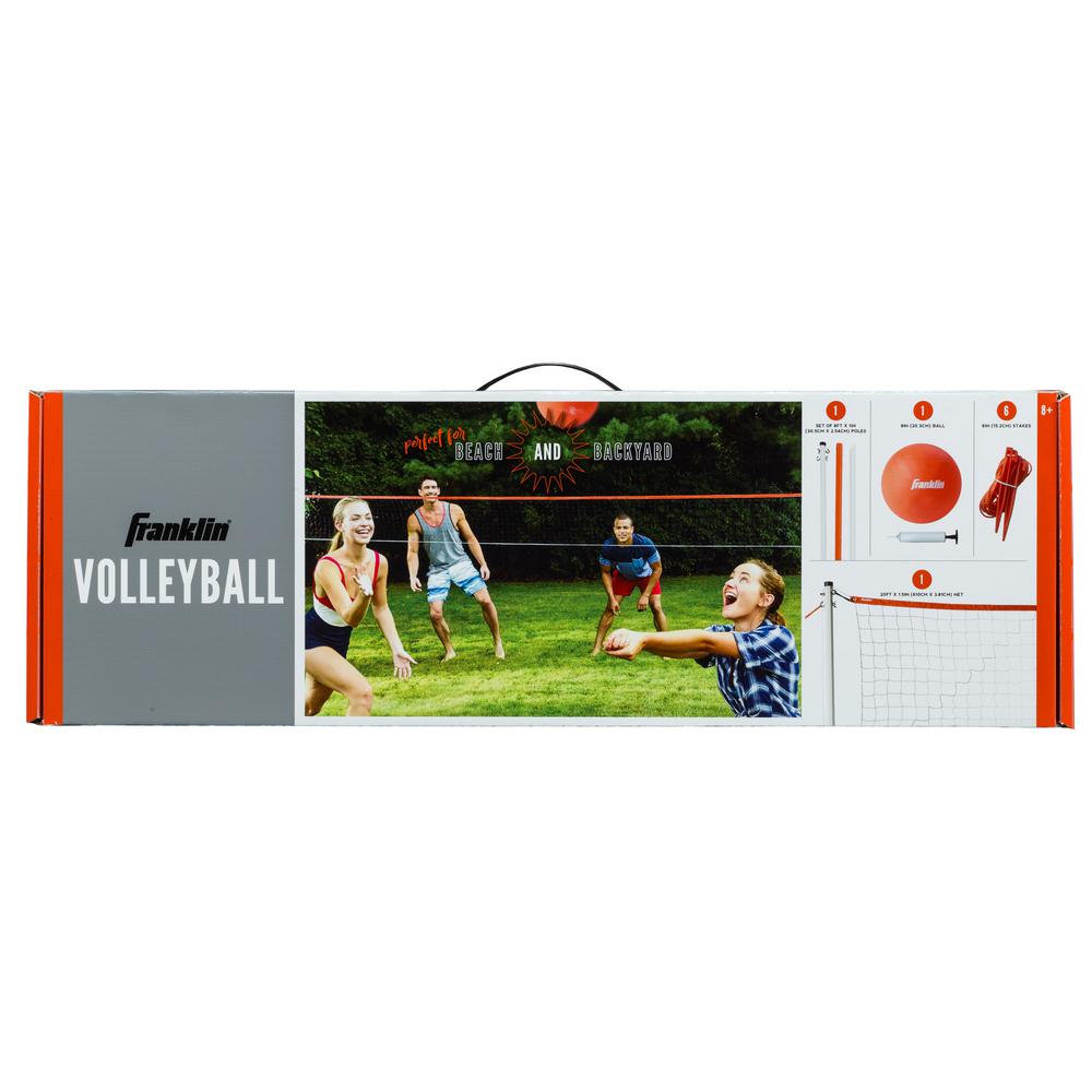 Franklin Sports Starter Volleyball Set 52640 The Home Depot