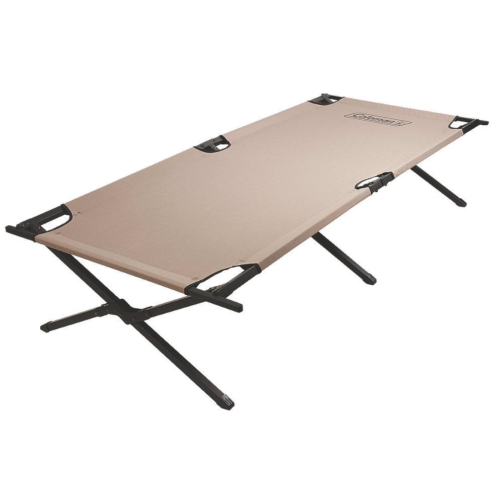 heavy duty double camp bed