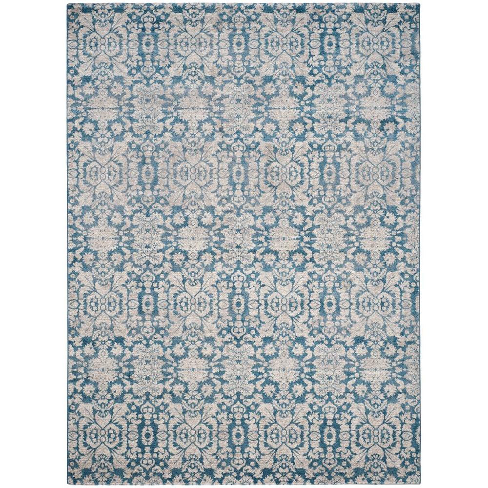 Safavieh Sofia Blue Beige 9 Ft X 12 Area Rug Sof381c The Safavieh Sofia Blue Beige 9 Ft X 12 Area Rug
