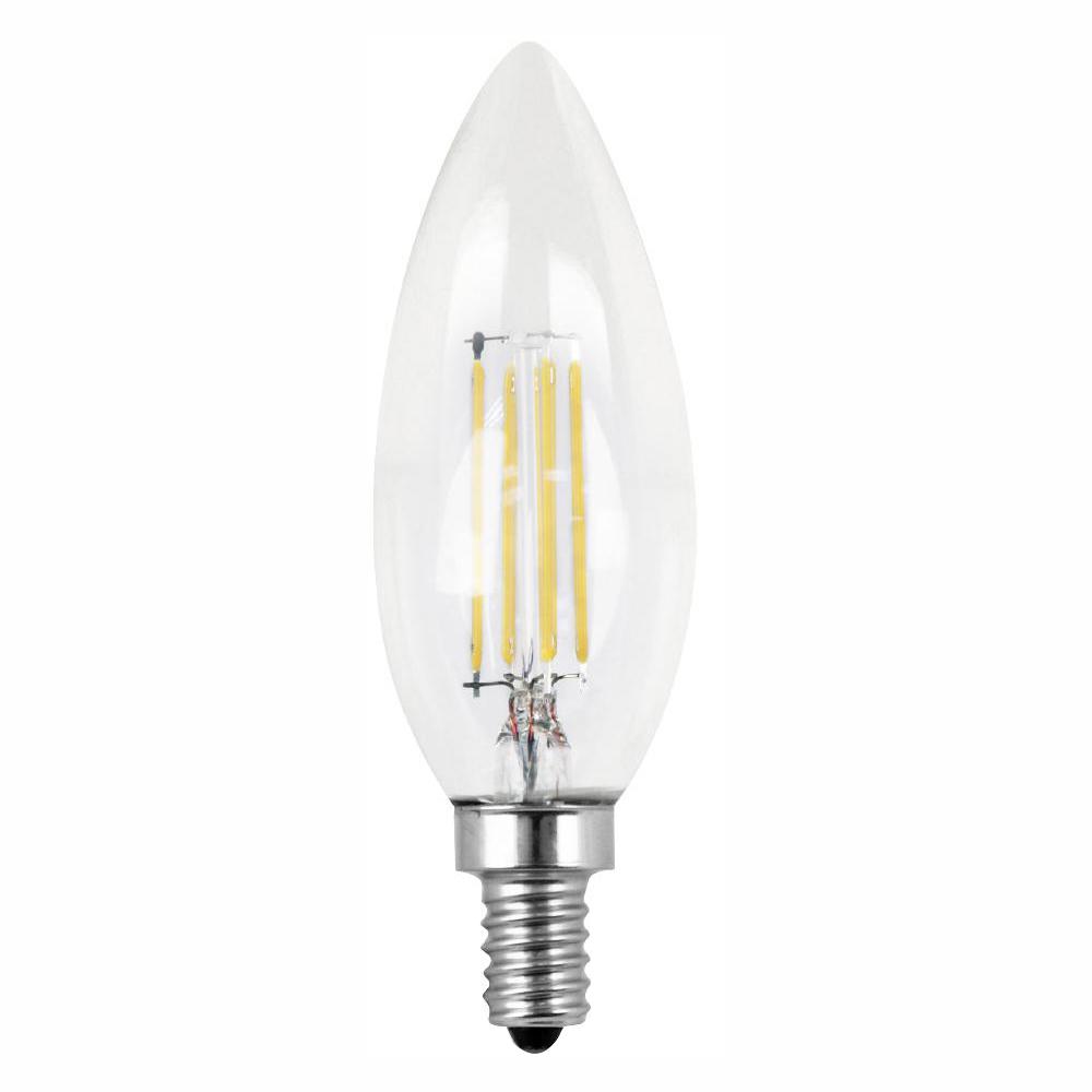 48 Blunt Tip Led Light Bulbs Lighting The Home Depot